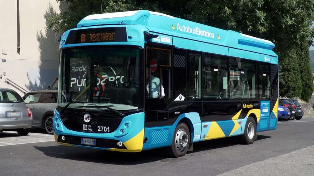 autobus elettrico trieste
