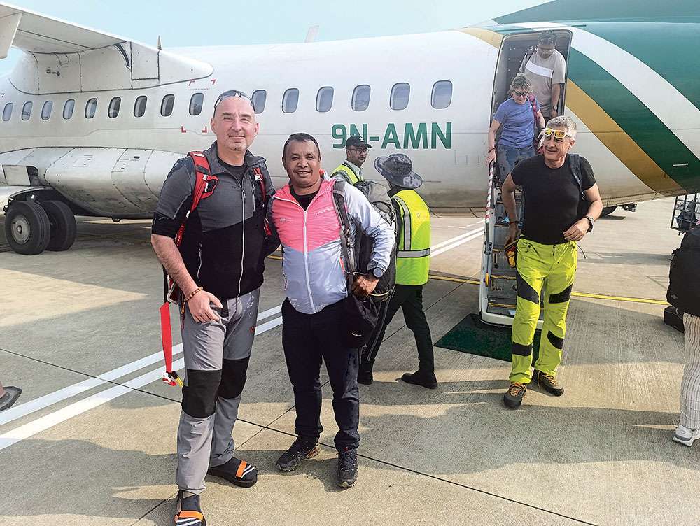 Con Gopal in arrivo a Pokhara