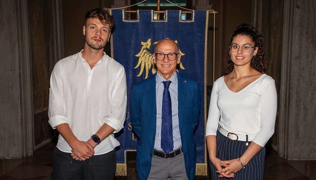 Da sinistra Tommaso Dorbolo Roberto Pinton Petra Monaco