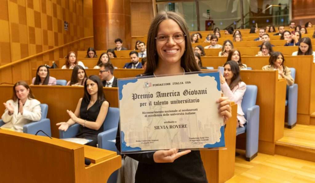 Silvia Rovere premioAmericaGiovani
