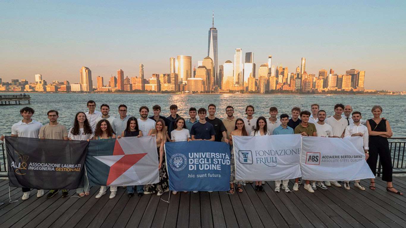 studenti dellUniversita di Udine a New York