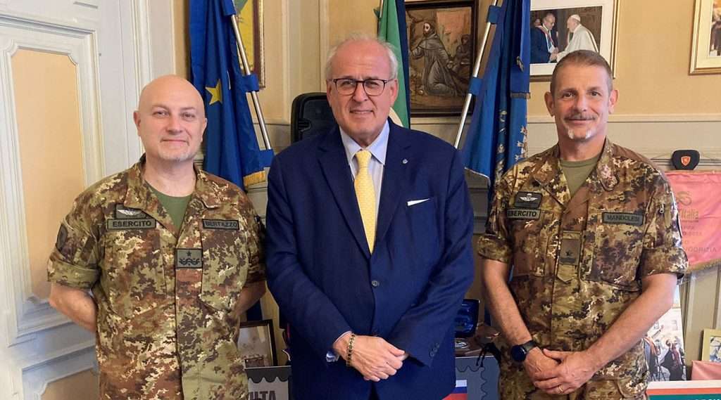 Saluto comandanti Pozzuolo
