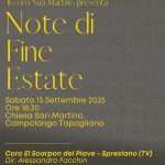note di fine estate 2025