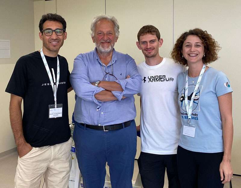 2 Da sinistra Paulo Cesar do Nascimento Salvador Bruno Grassi Giovanni Baldassarre Lucrezia Zuccarelli