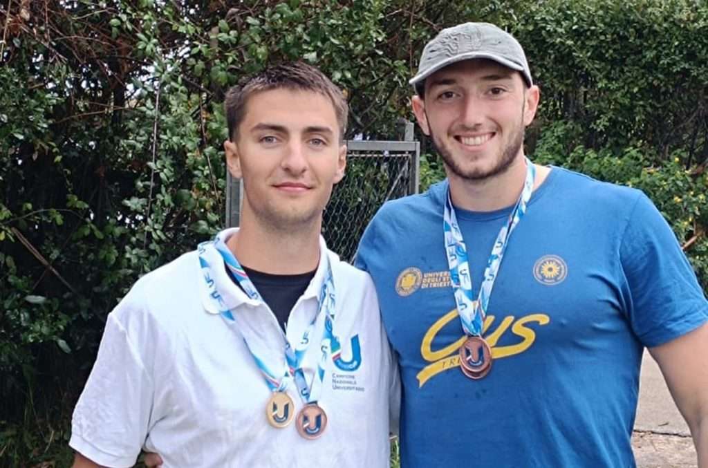 Da sinistra Matteo Vittor e Alex Pieri