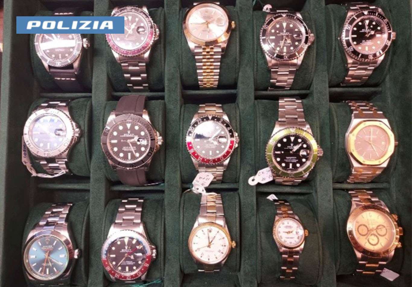 rolex rubati