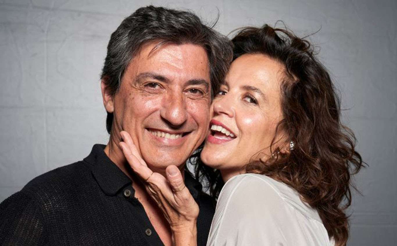 Emilio Solfrizzi e Irene Ferri