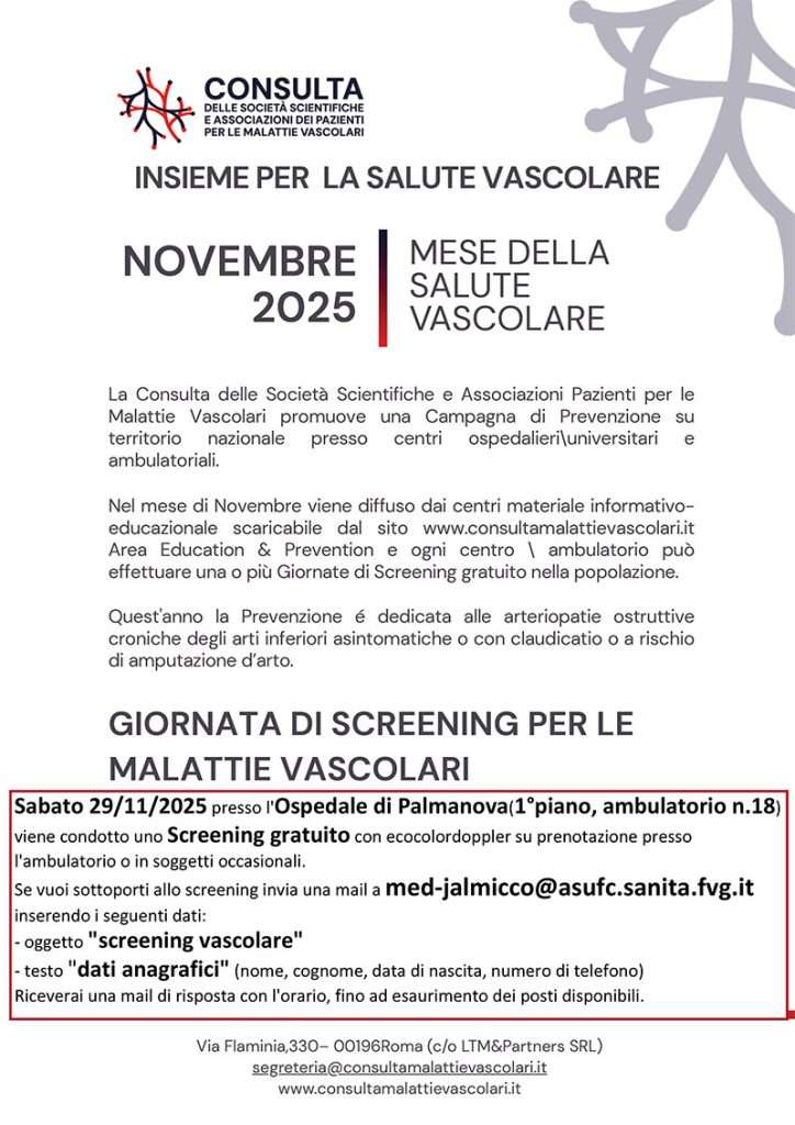 prevenzione vascolare