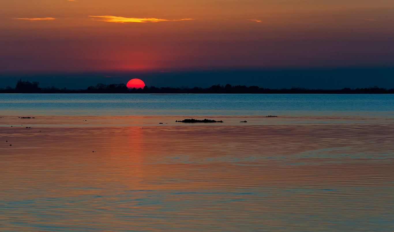 5 alla fine del giornolaguna di grado