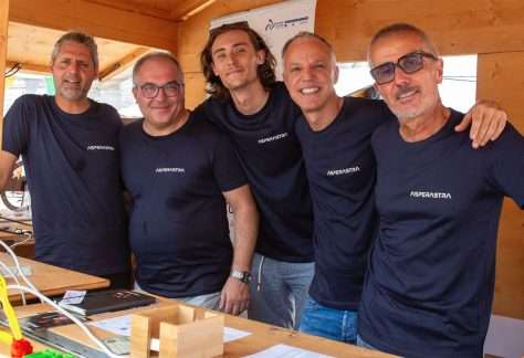 Il team di Asperastra di Trieste