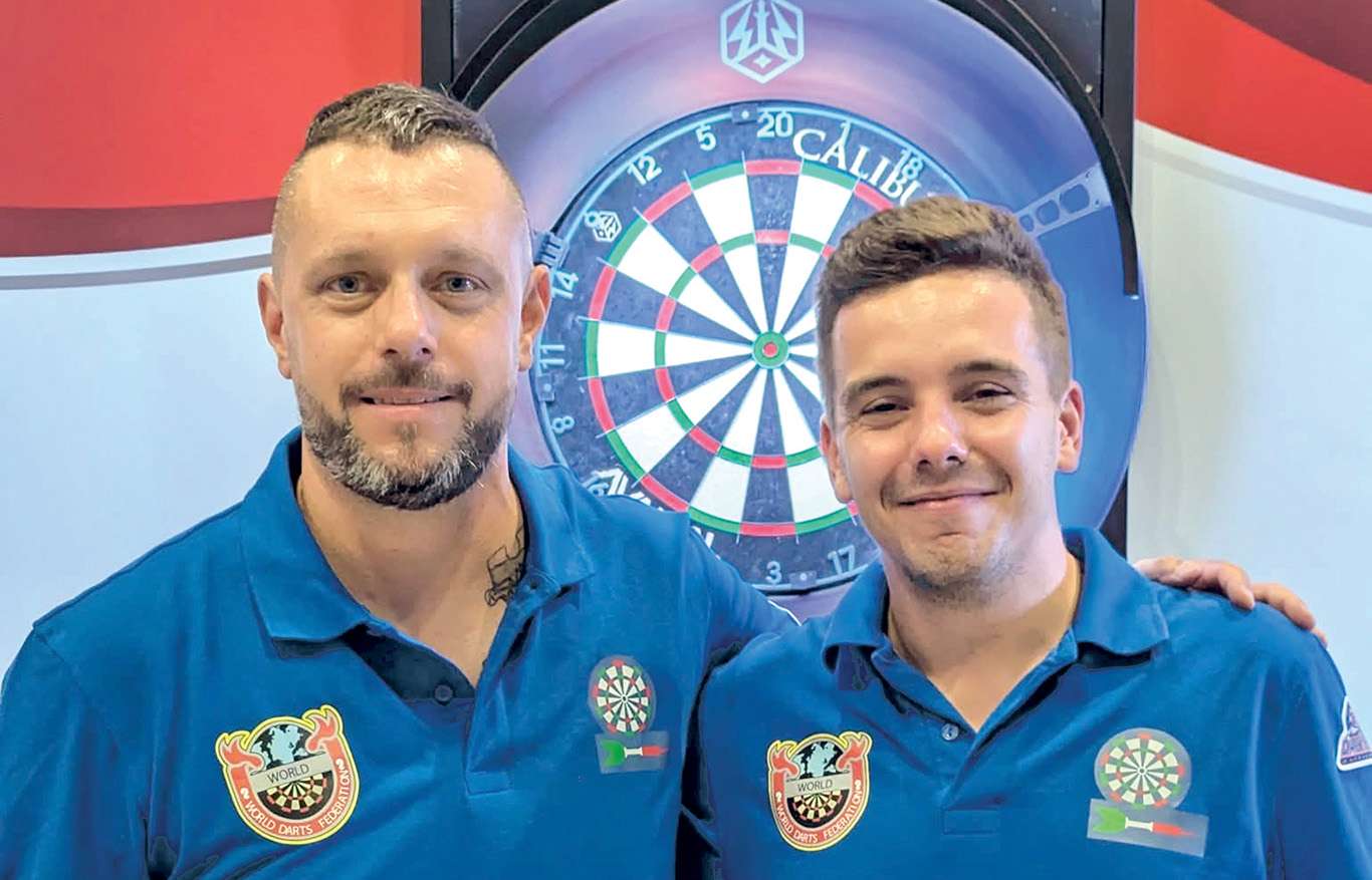 a freccette 2025 pedro con pizzetto alex giovane