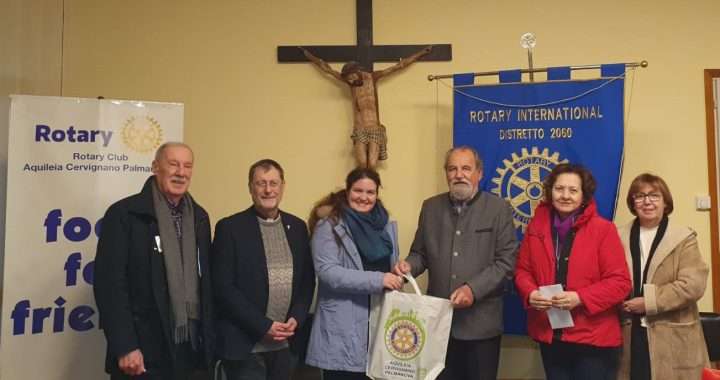 cervignano_dasx ValterBaldassiSinuheMarottaFedericaGiustiRobertoDapretto e volontarie Caritas