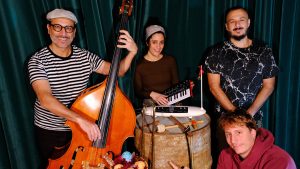 da sx Valentino Pagliei Enza De Rose Paolo Francesco Ferrara e in basso Giulio Settimo