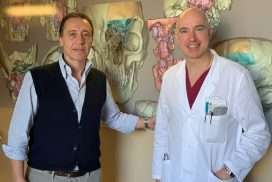 Da sinistra Massimo Robiony e Salvatore Sembronio