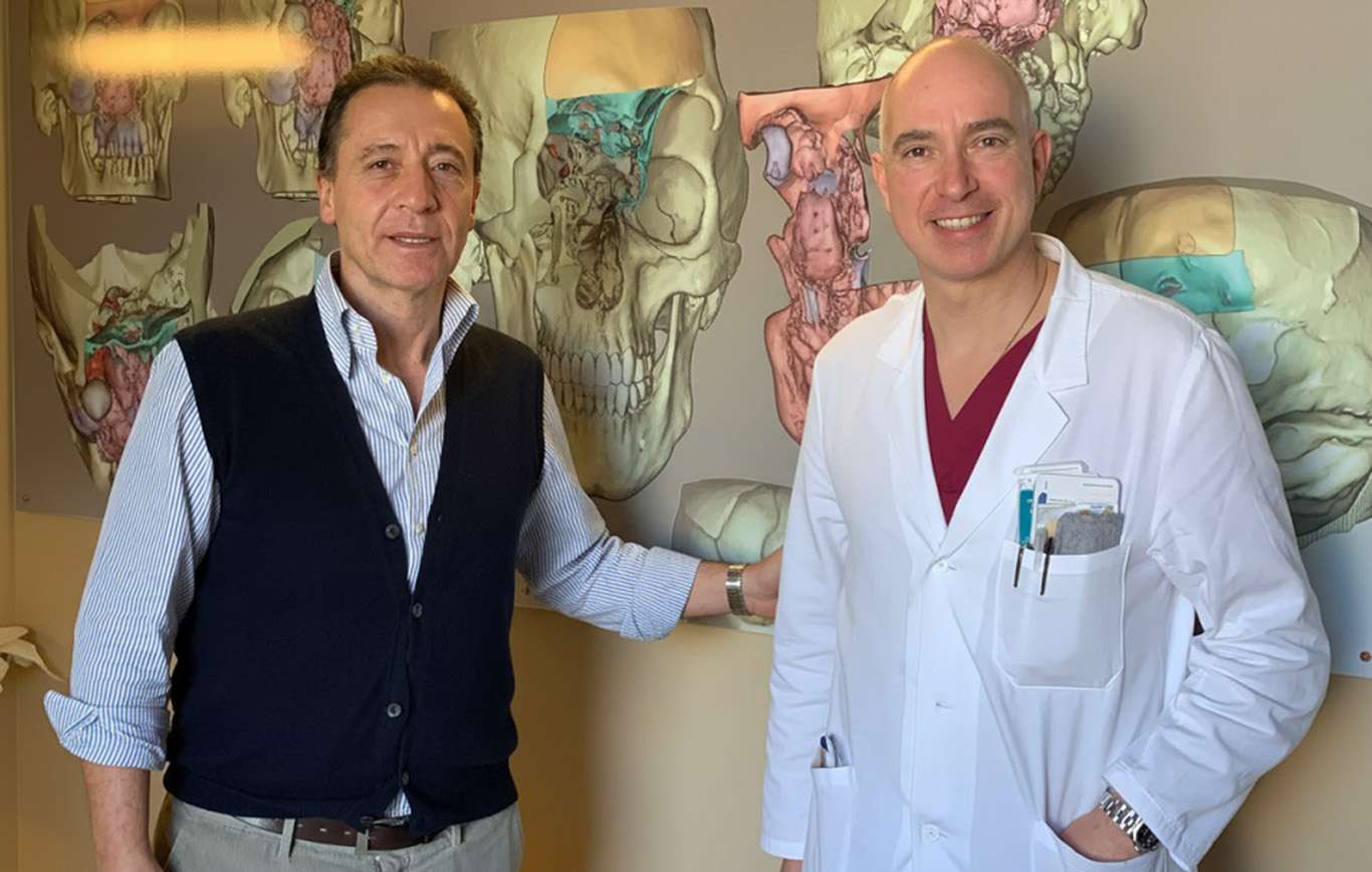 Da sinistra Massimo Robiony e Salvatore Sembronio