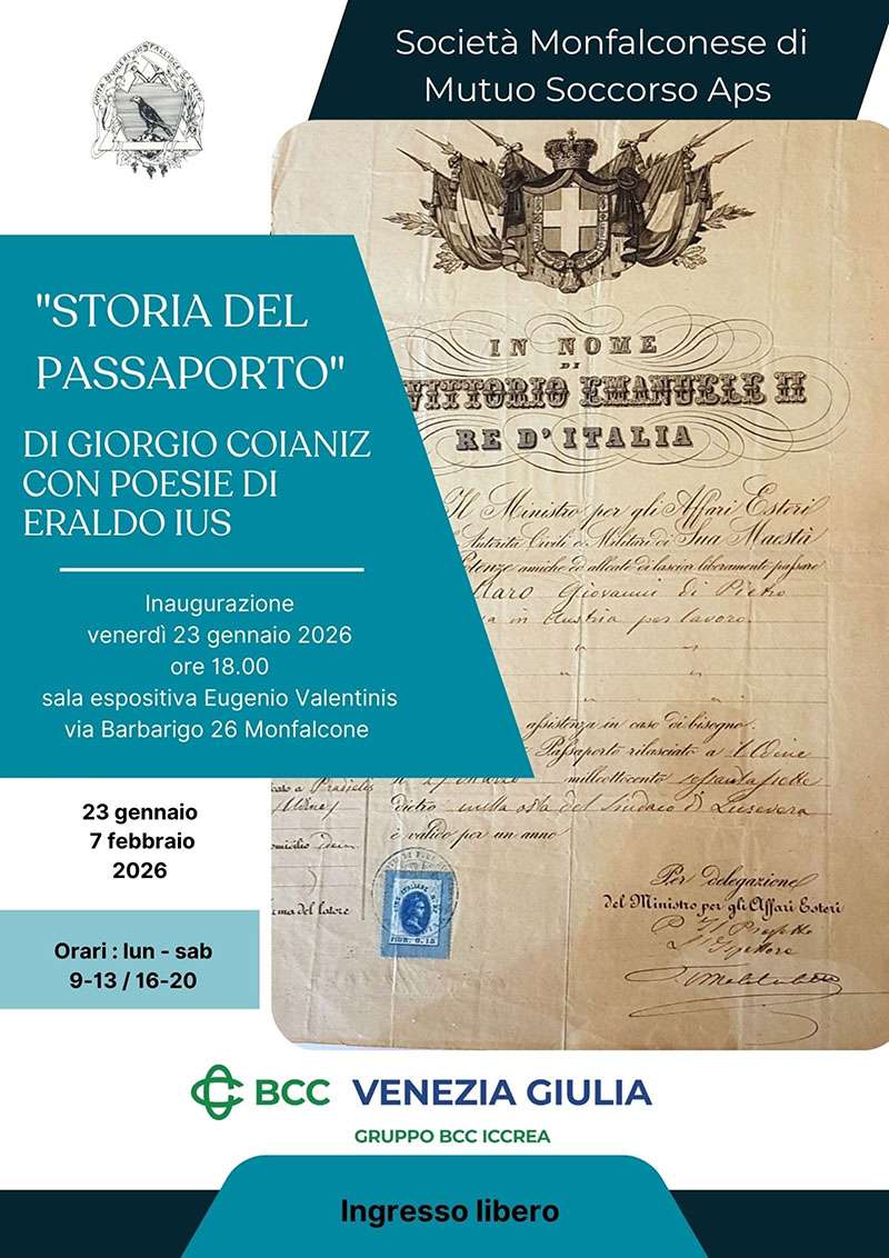 Locandina Storia del Passaporto