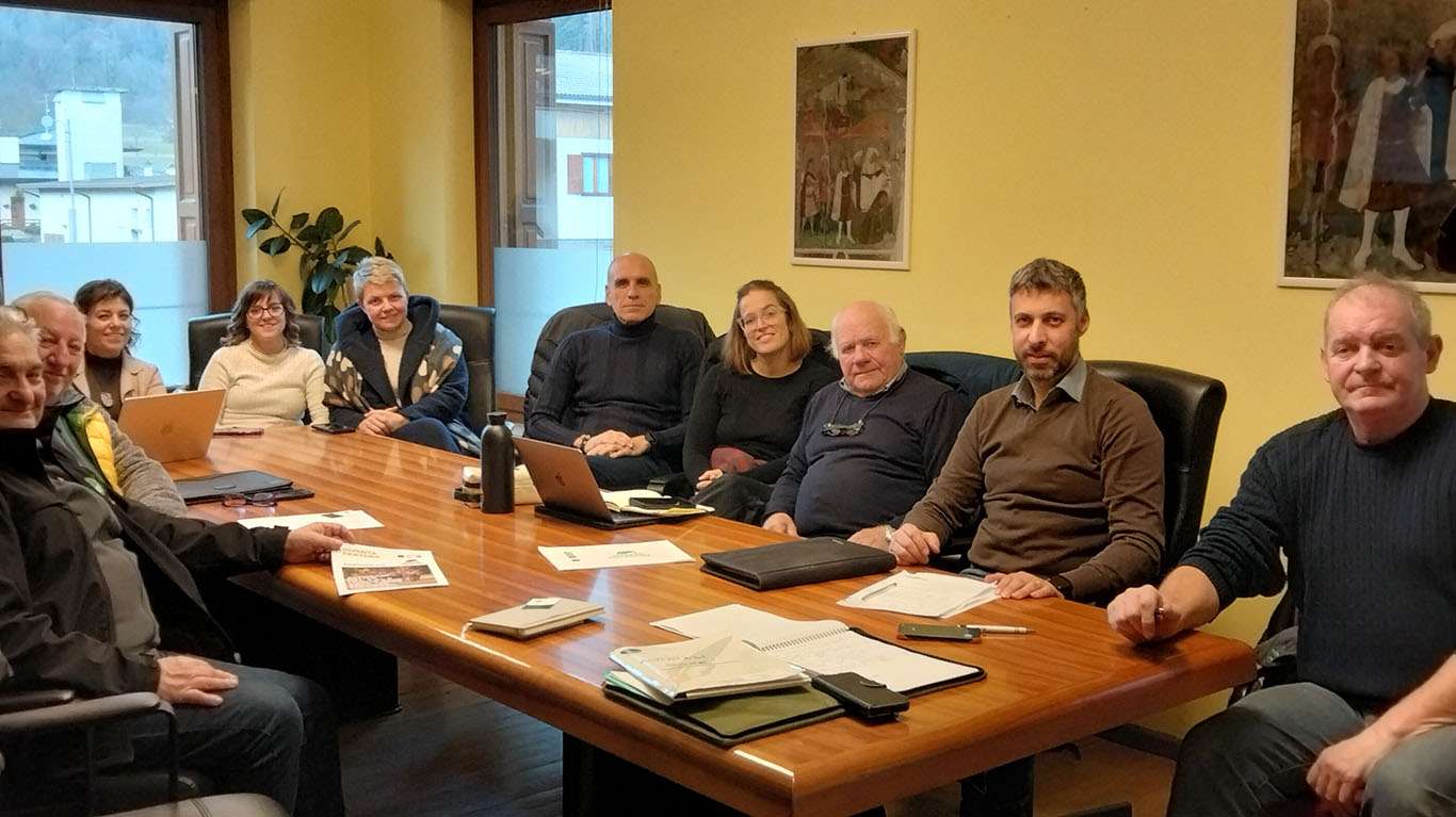 alpiniadi Riunione Arta Terme con varie rappresentanze