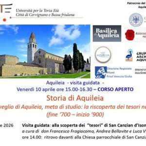Aquileia 2026 uscita a San Canzian