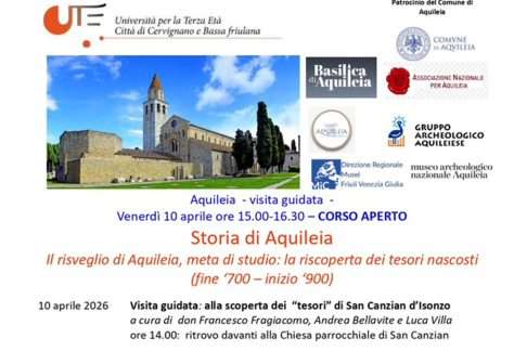 Aquileia 2026 uscita a San Canzian