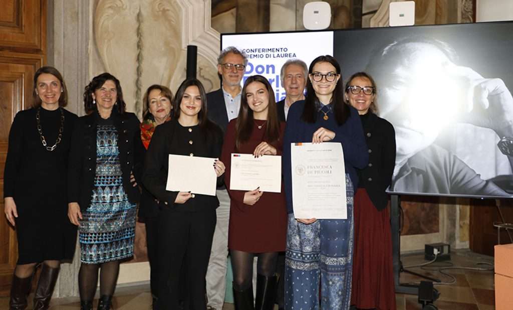 Da sinistra Francesca Visintin Marina Brollo Cristiana Compagno Eleonora Rocco Angelo Montanari Greta Della Mora Vito Di Piazza Francesca De Piccoli Elisabetta Bergamini