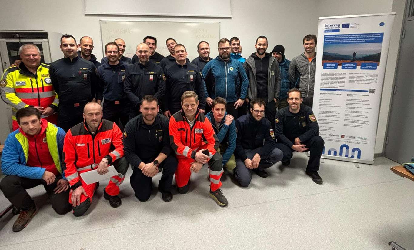 Skupna slika ITLS B Foto di gruppo ITLS B