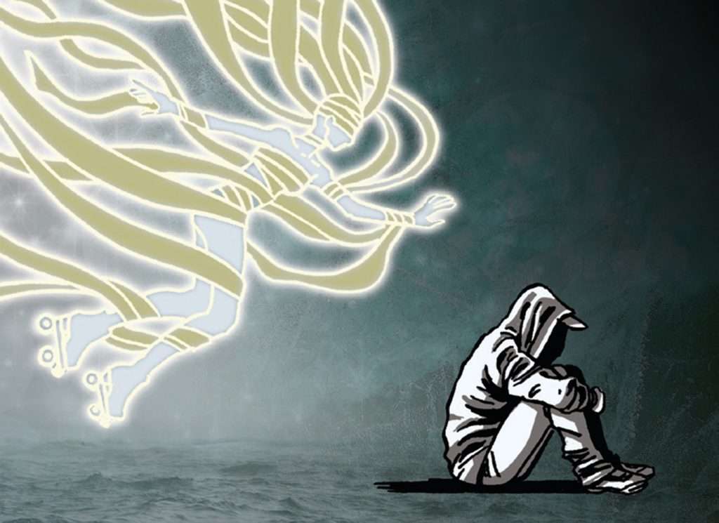 4 illustrazione per il brano LUCE