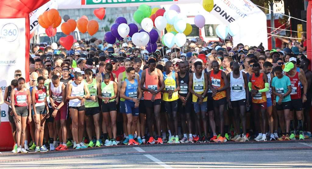 Maratonina di Udine partenza