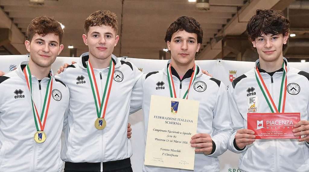 da sx Lorenzo Del Medico Riccardo Paoletti Antonio Guido Pesce Marco Bertossi