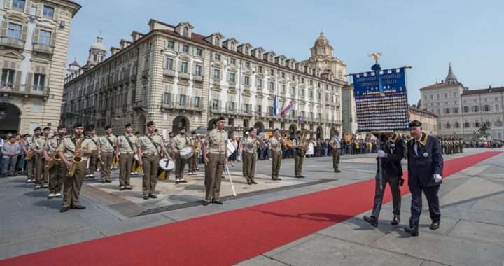 Torino, 19 giugno 2023. Il Medagliere Nazionale dell’ANArtI durante la cerimonia_Jessica Pasqualon
