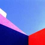 Transformacija arhitekture 4 1988 barvna fotografija na aluminjasti plosci 100 x 100 cm
