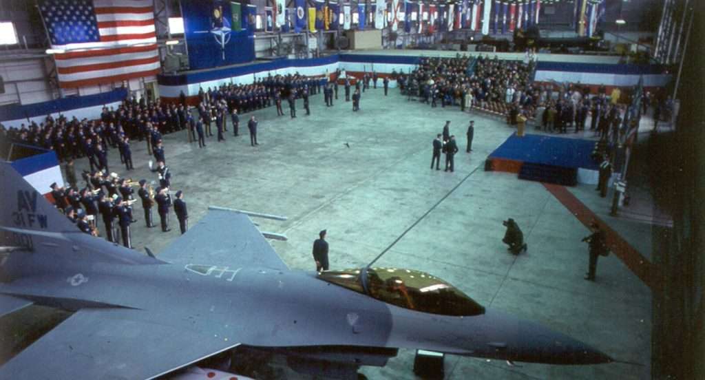 31 FW Activation Ceremony 1994