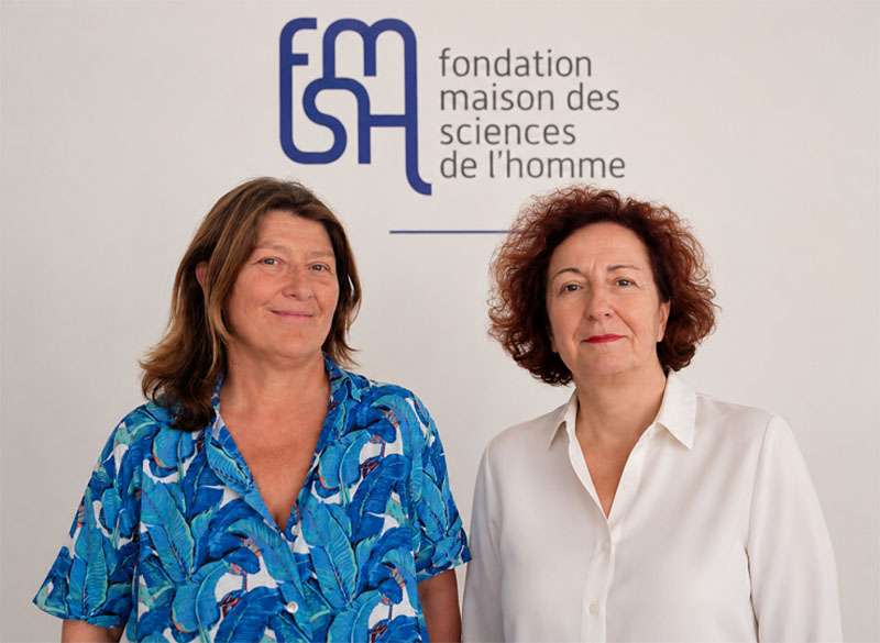 Da sinistra Marta Craveri della Maison des sciences de lhomme e Alessandra Ferraro