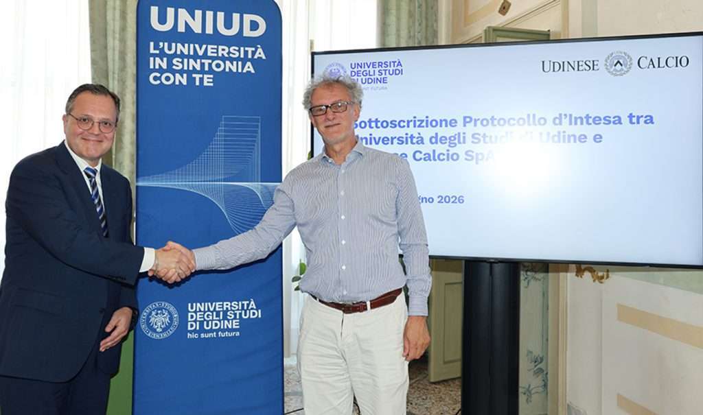 Firma protocollo Uniud Udinese Calcio