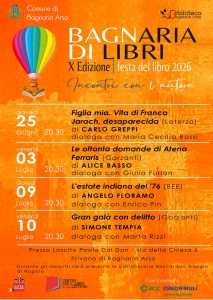 Locandina festa libro 2026 Totale