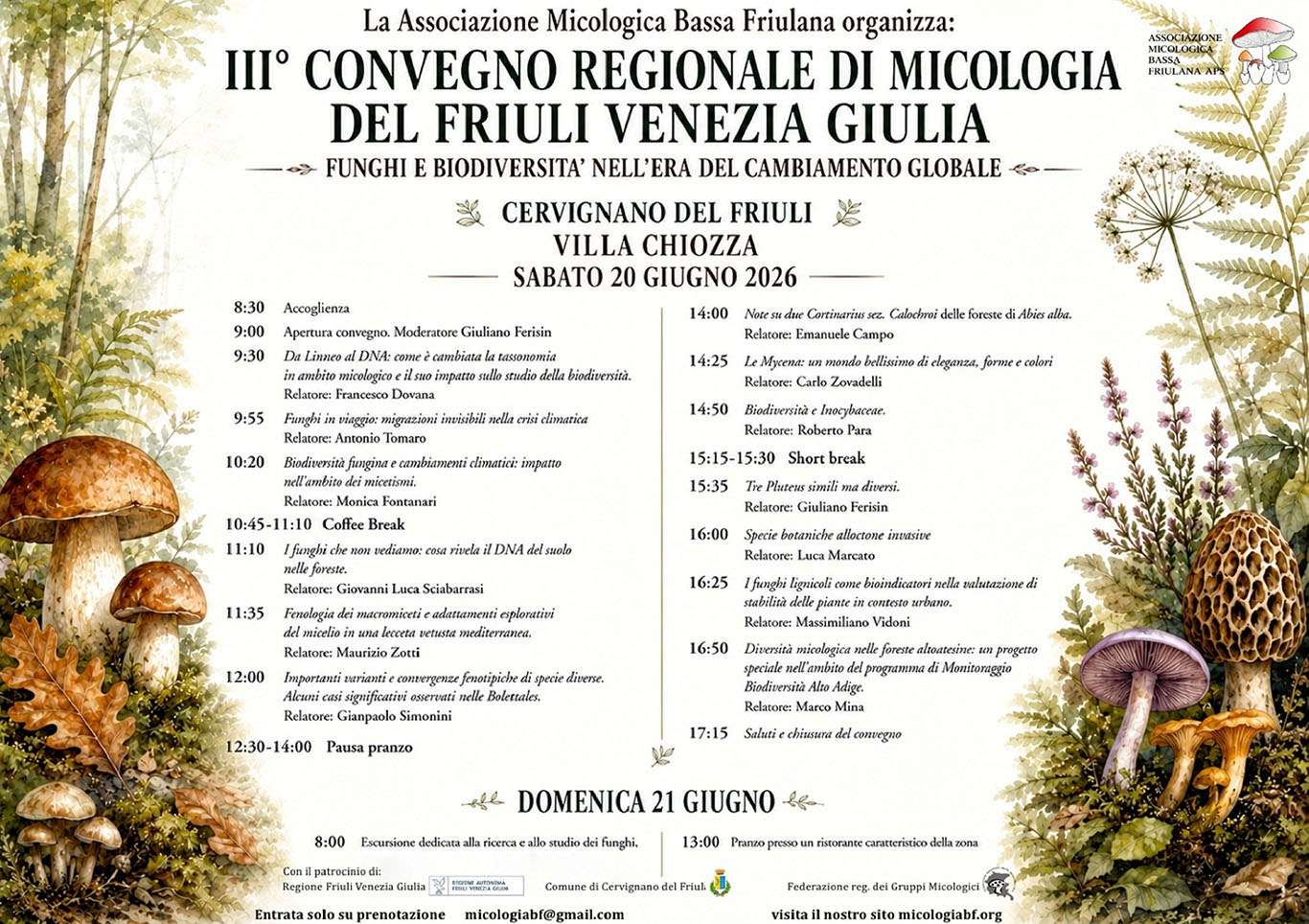 convegno micologia
