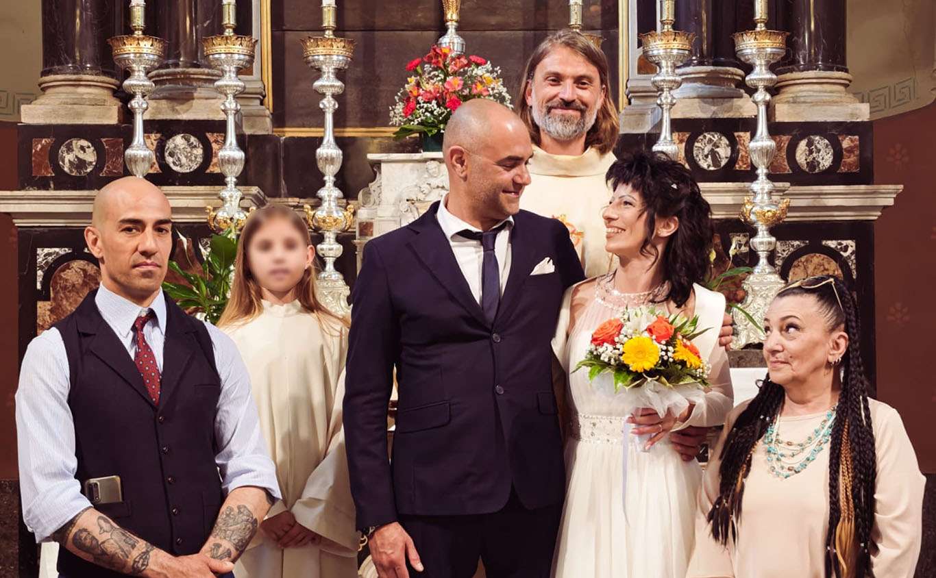 matrimonio ivo e azzurra ruda