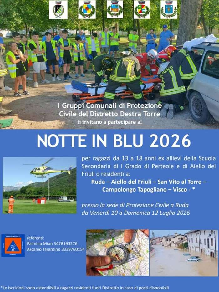 notte in blu