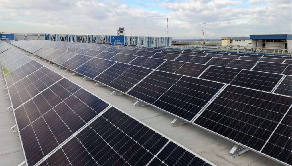 Impianto fotovoltaico Trieste Airport