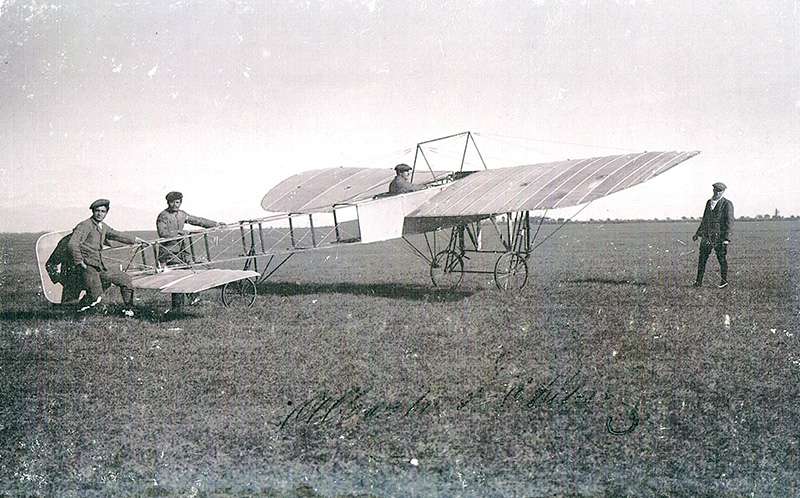 low 1911 ALBERTO LETTIS con Bleriot.recto