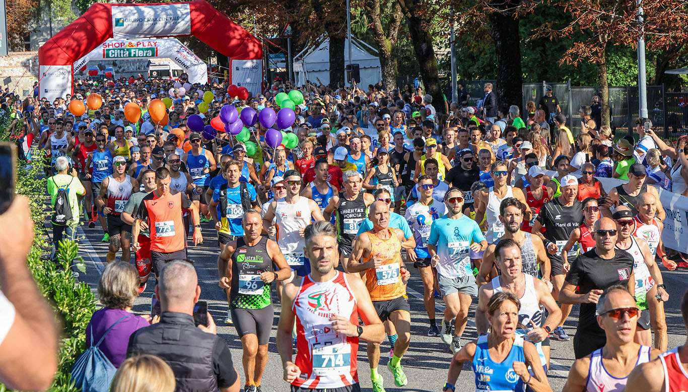 Maratonina di Udine partenza 2025