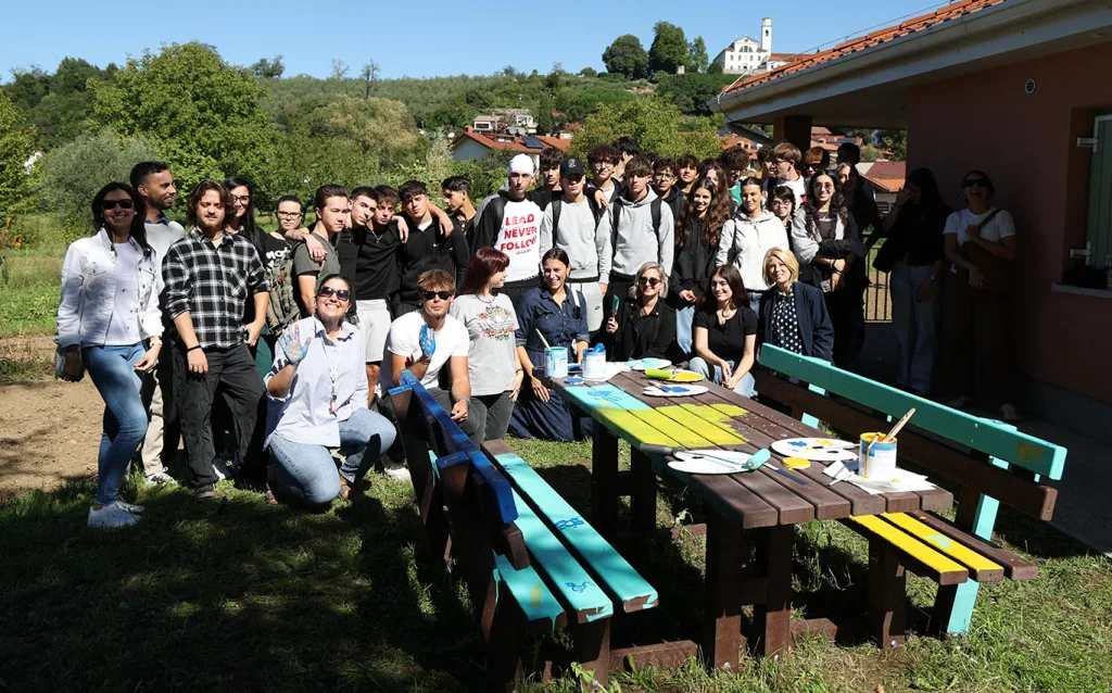Gect progetto FLYE panchina Rafut 0562