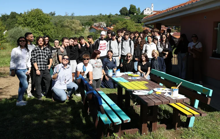 Gect progetto FLYE panchina Rafut 0562