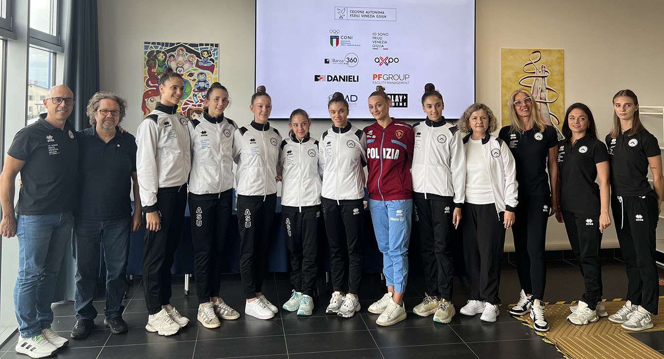Presentazione squadra Ritmica ASU A1 1