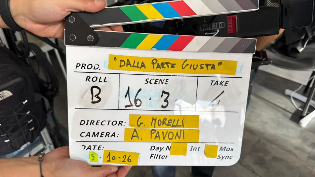 Foto ciak Dalla parte giusta