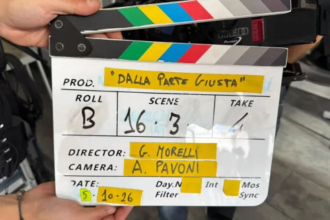 Foto ciak Dalla parte giusta
