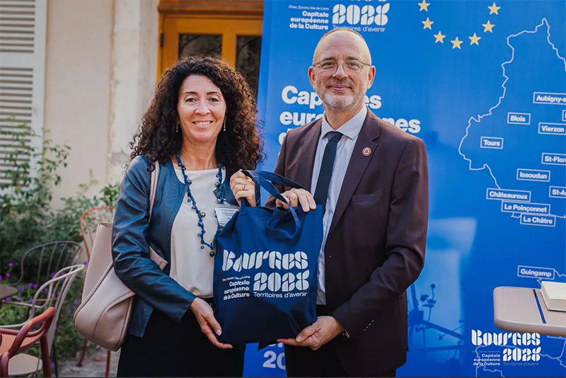 Foto con Sindaco Bourges