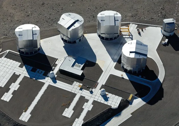La piattaforma di osservazione del VLT