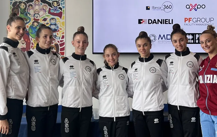 Presentazione squadra Ritmica ASU A1 2