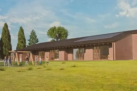 scuola per linfanzia rendering